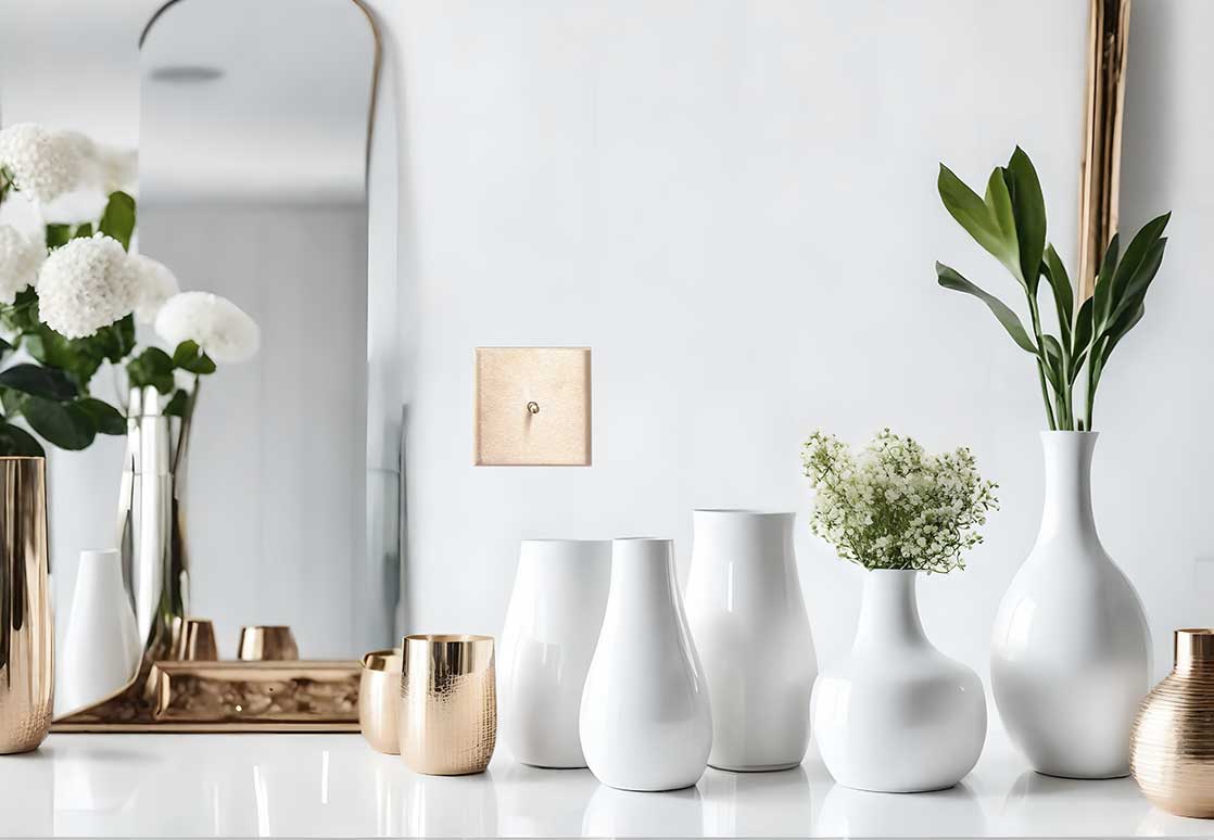 madame steel appareillage finition champagne pvd