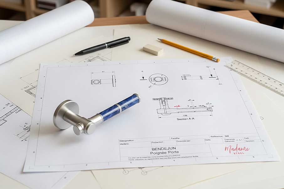 Madame steel bureau d'étude.