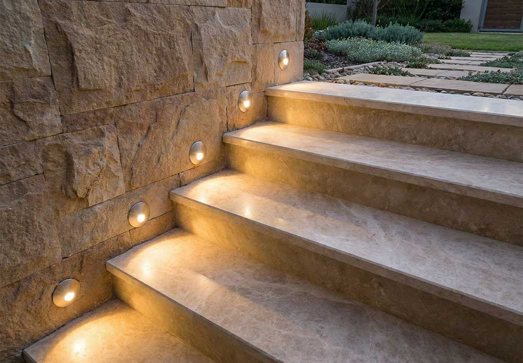 Madame Steel projecteur encastré balisage Pico